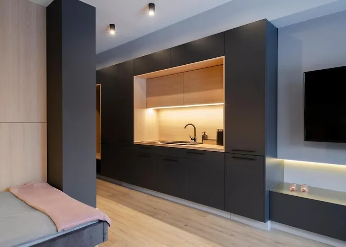 Manufaktura Centrum Zoo Atlas Arena Parking W Cenie Апартаменты Лодзь