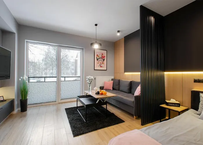 Manufaktura Centrum Zoo Atlas Arena Parking W Cenie Апартаменты Лодзь