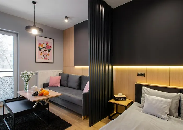 Manufaktura Centrum Zoo Atlas Arena Parking W Cenie Апартаменты Лодзь